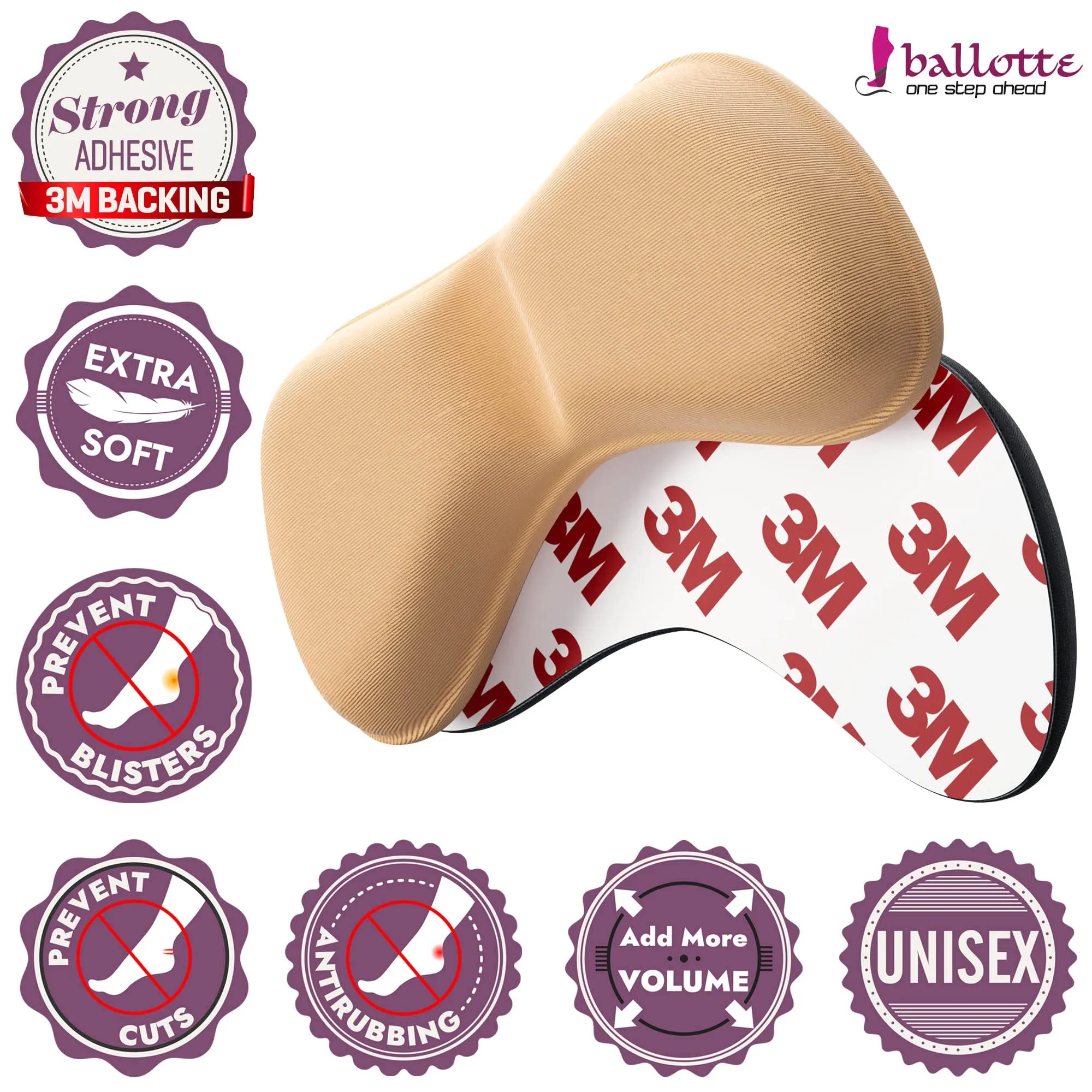 12 Heel Grips with Strong Sticky Backing, Thick Heel Protectors, Back Insoles [Add Extra Volume] Anti Blister Shoe Liners from Slipping Out and Rubbing, Perfect Heel Pads for Men and Women