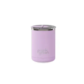 12oz Stainless Steel Ceramic Cup With Hinged Lid Lilac Haze