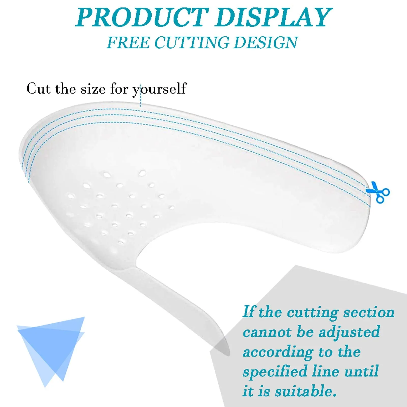 2 Pair -Men Shoes Crease Protector Against Shoe Creases, for Running Casual Shoes， Toe Box Crease Protector， Soft Material，for Men's US Size 7.5-12
