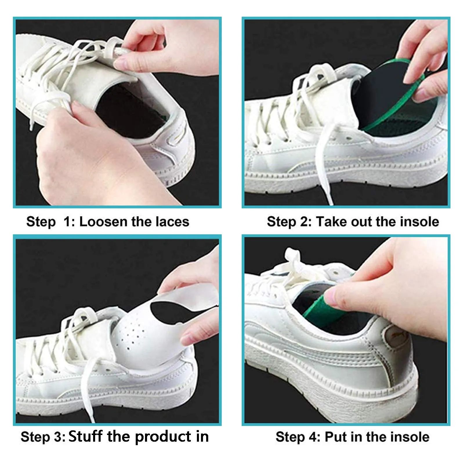 2 Pair -Men Shoes Crease Protector Against Shoe Creases, for Running Casual Shoes， Toe Box Crease Protector， Soft Material，for Men's US Size 7.5-12
