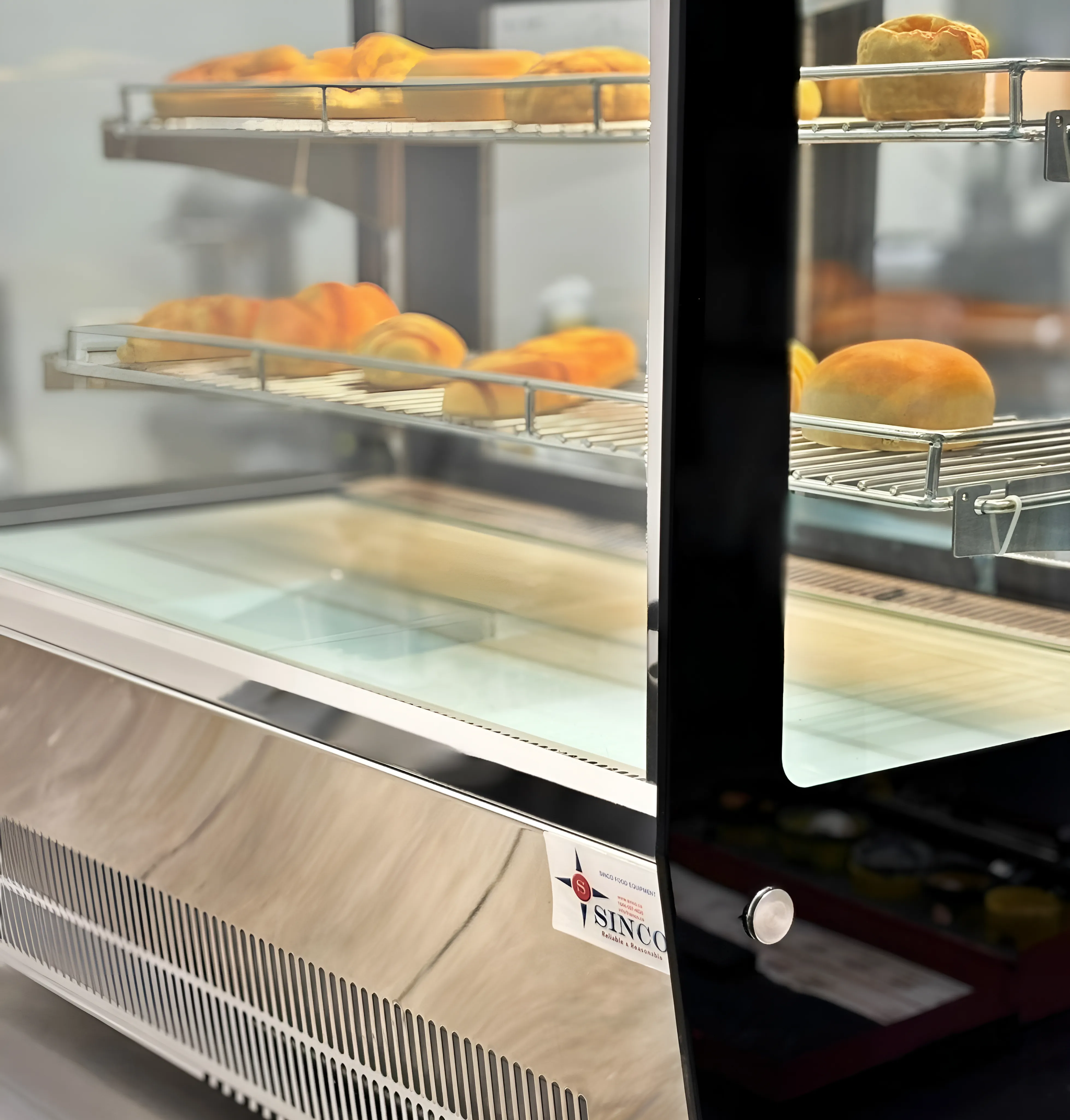 48'' CHEF Countertop Display Warmer Case Rectangle LISA-120RW