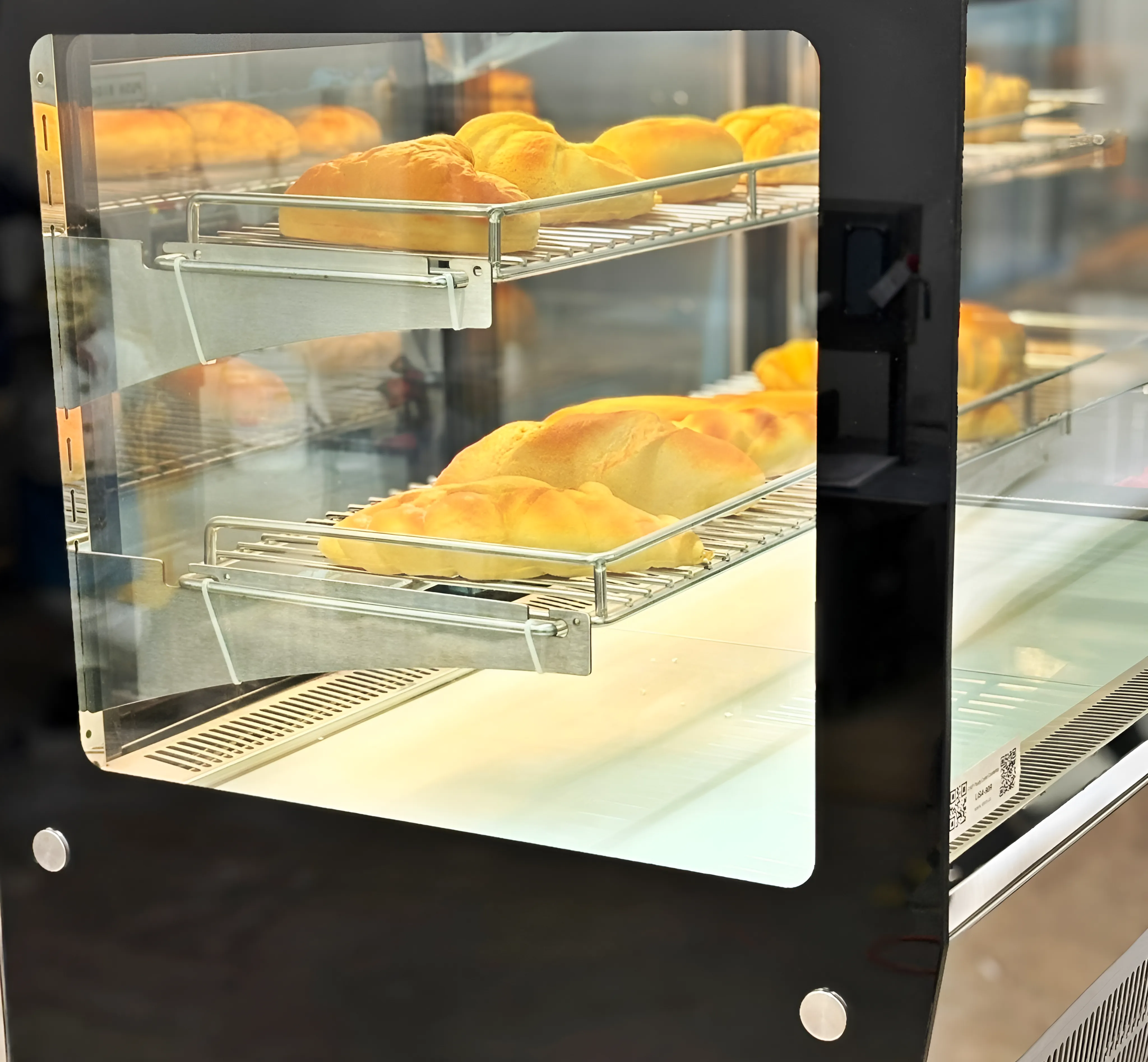 48'' CHEF Countertop Display Warmer Case Rectangle LISA-120RW