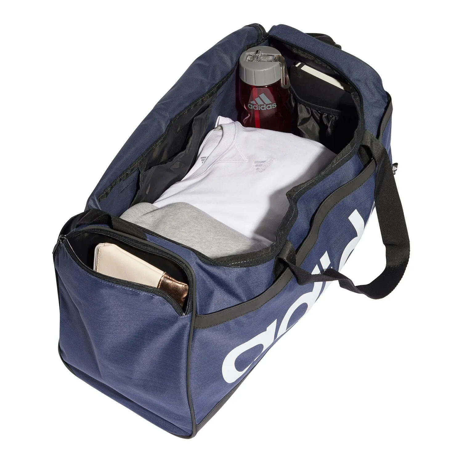 Adidas Borsone medio da palestra Duffel HR5349 blu-bianco