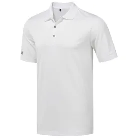 adidas Golf Men's White Performance Sport Shirt