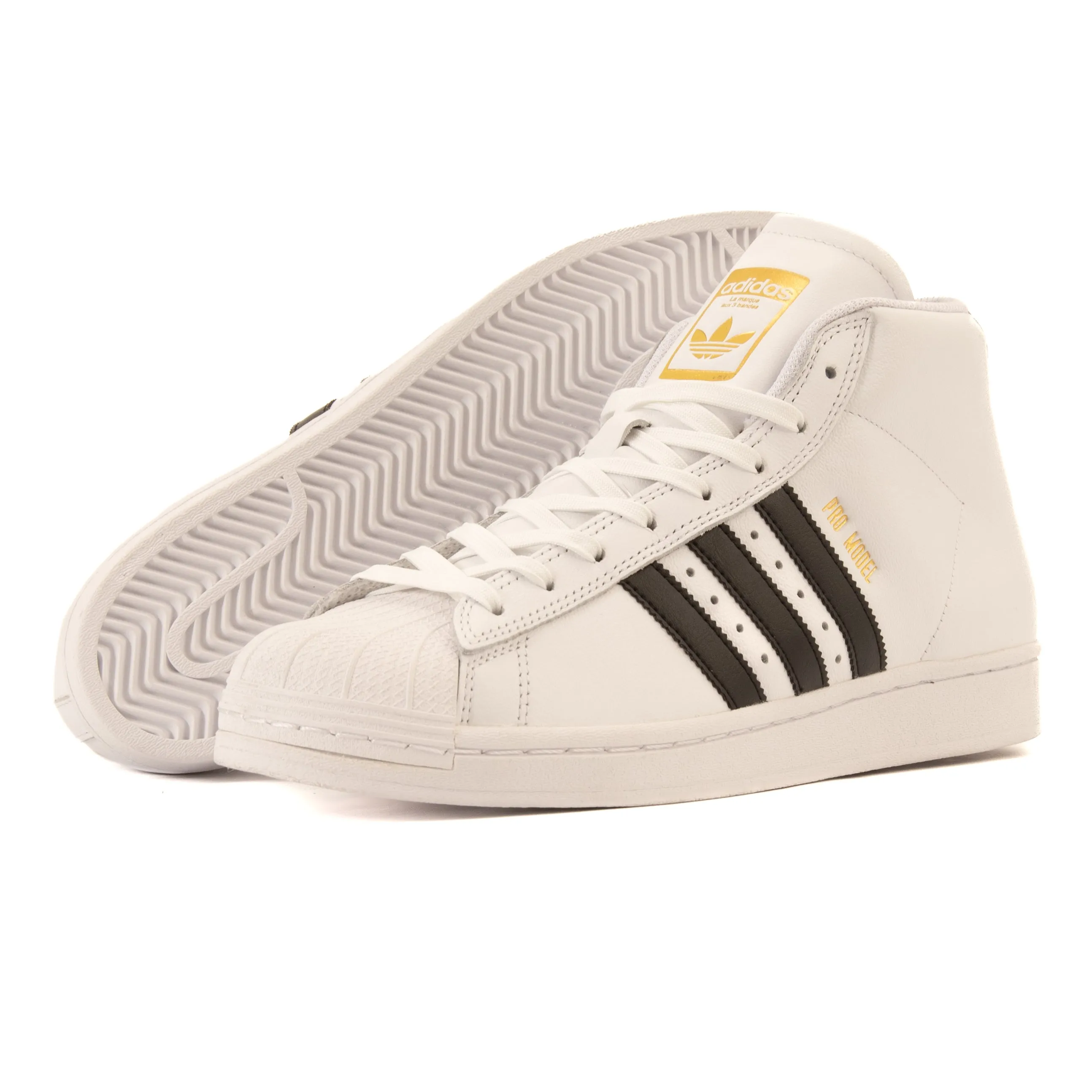 Adidas - Pro Model ADV (White/Core Black/Gold Metallic)