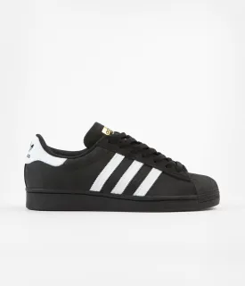 Adidas Superstar ADV Shoes - Core Black / White / Gold Metallic
