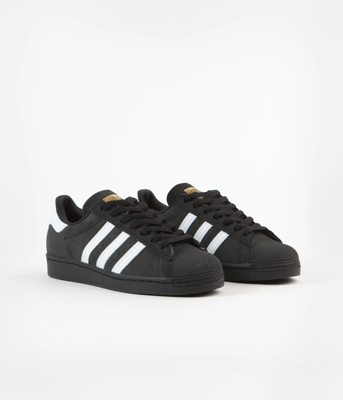 Adidas Superstar ADV Shoes - Core Black / White / Gold Metallic