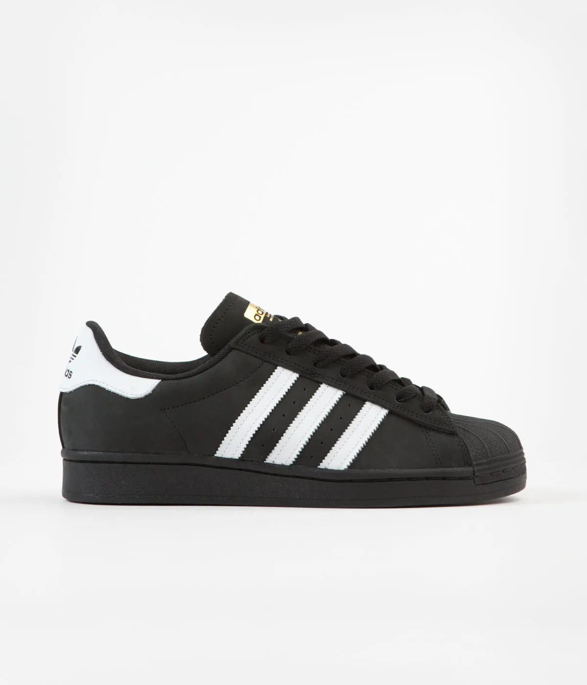 Adidas Superstar ADV Shoes - Core Black / White / Gold Metallic