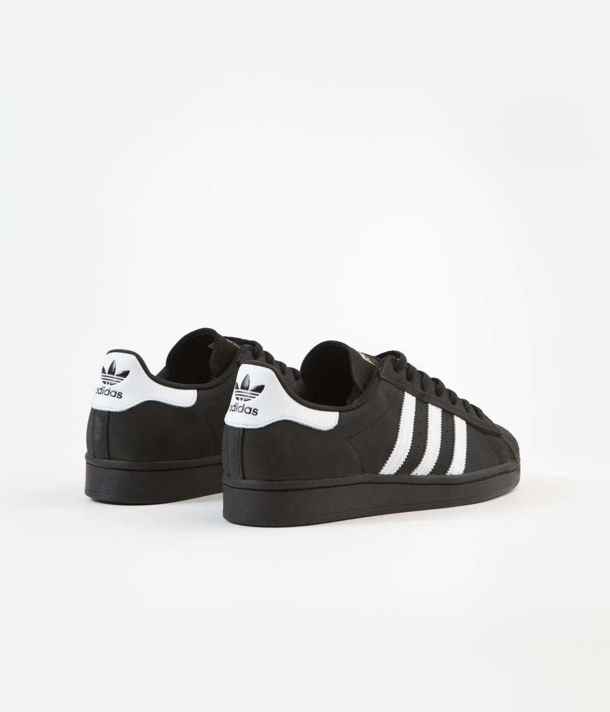 Adidas Superstar ADV Shoes - Core Black / White / Gold Metallic