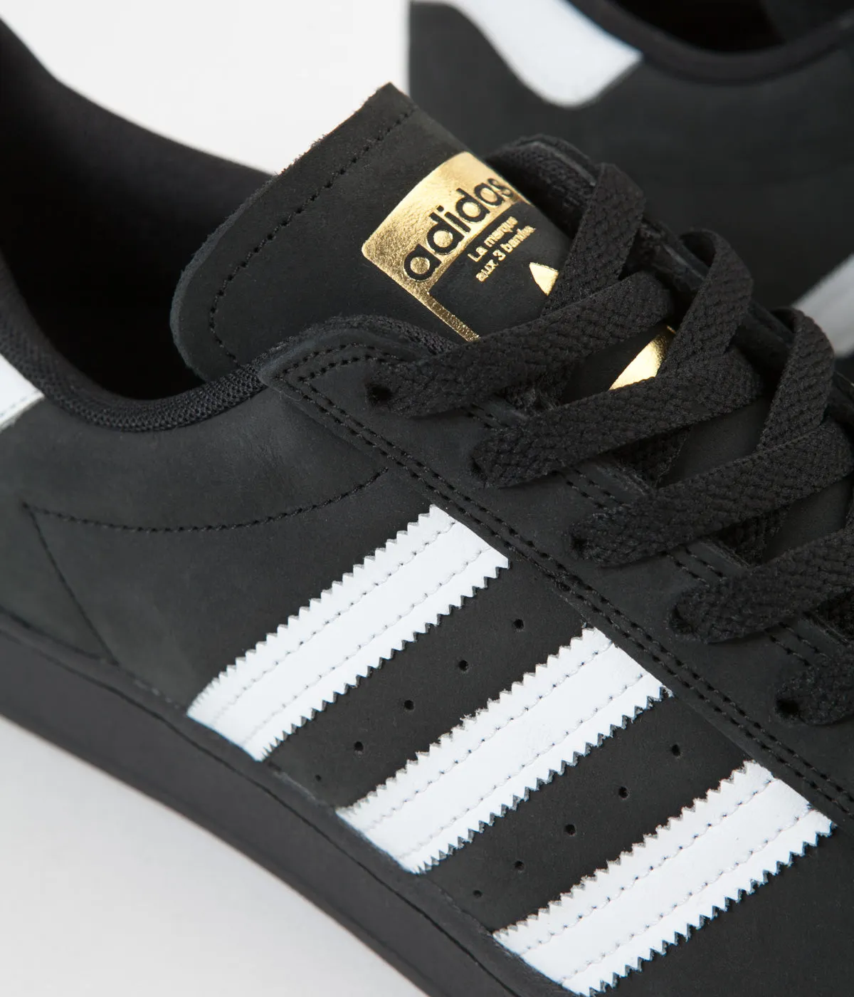 Adidas Superstar ADV Shoes - Core Black / White / Gold Metallic