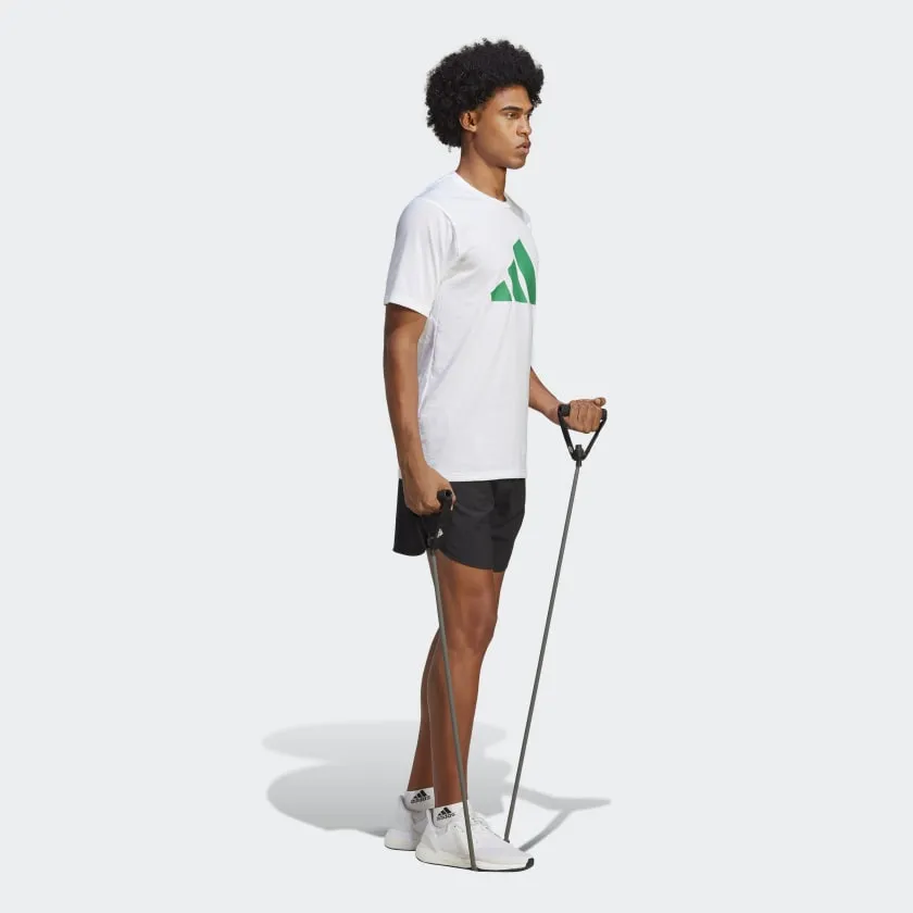 ADIDAS TRAIN ESSENTIALS FEELREADY LOGO TRAINING T-SHIRT - IC1219