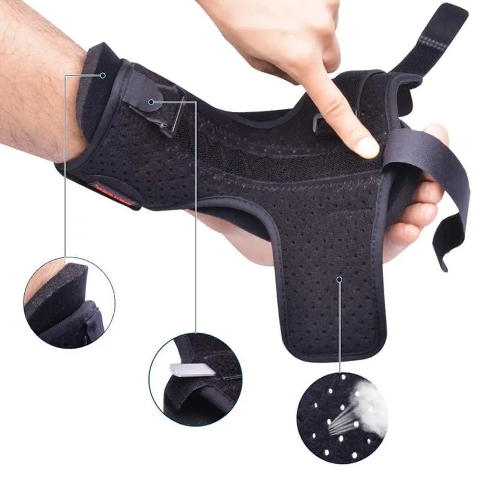 Adjustable Plantar Fasciitis Night Use Foot Splint Drop UK Orthotic Stabilizer Brace Elastic Care Tools Lightweigh Improve Gait
