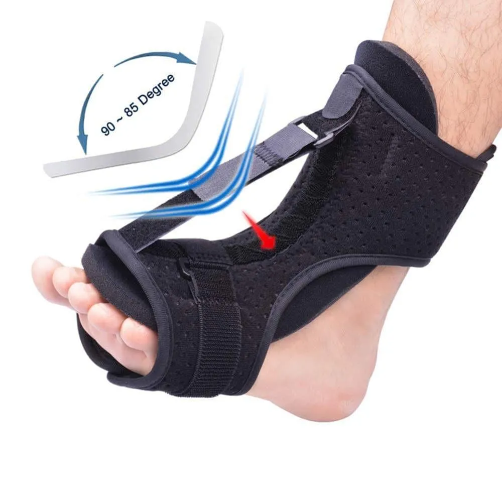 Adjustable Plantar Fasciitis Night Use Foot Splint Drop UK Orthotic Stabilizer Brace Elastic Care Tools Lightweigh Improve Gait