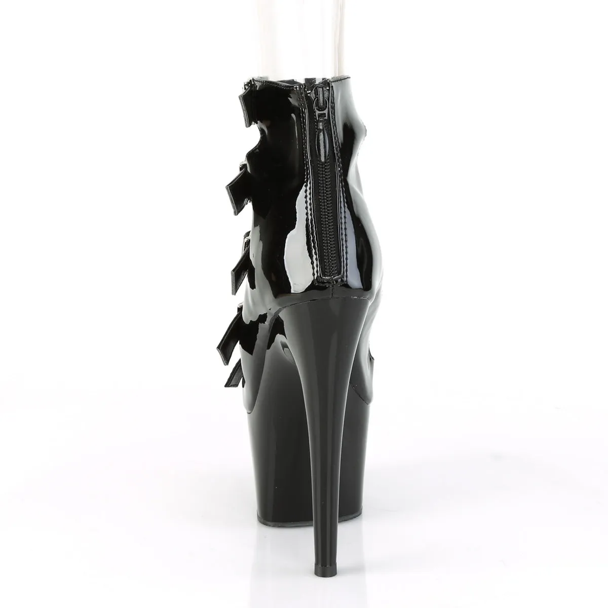 ADORE-700-33 Pleaser Black Patent Sexy Platform Shoes (Pole Dancing Heels)