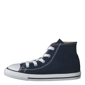 All Star Canvas-Hi Navy