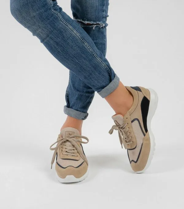 Beige Sport Sneakers