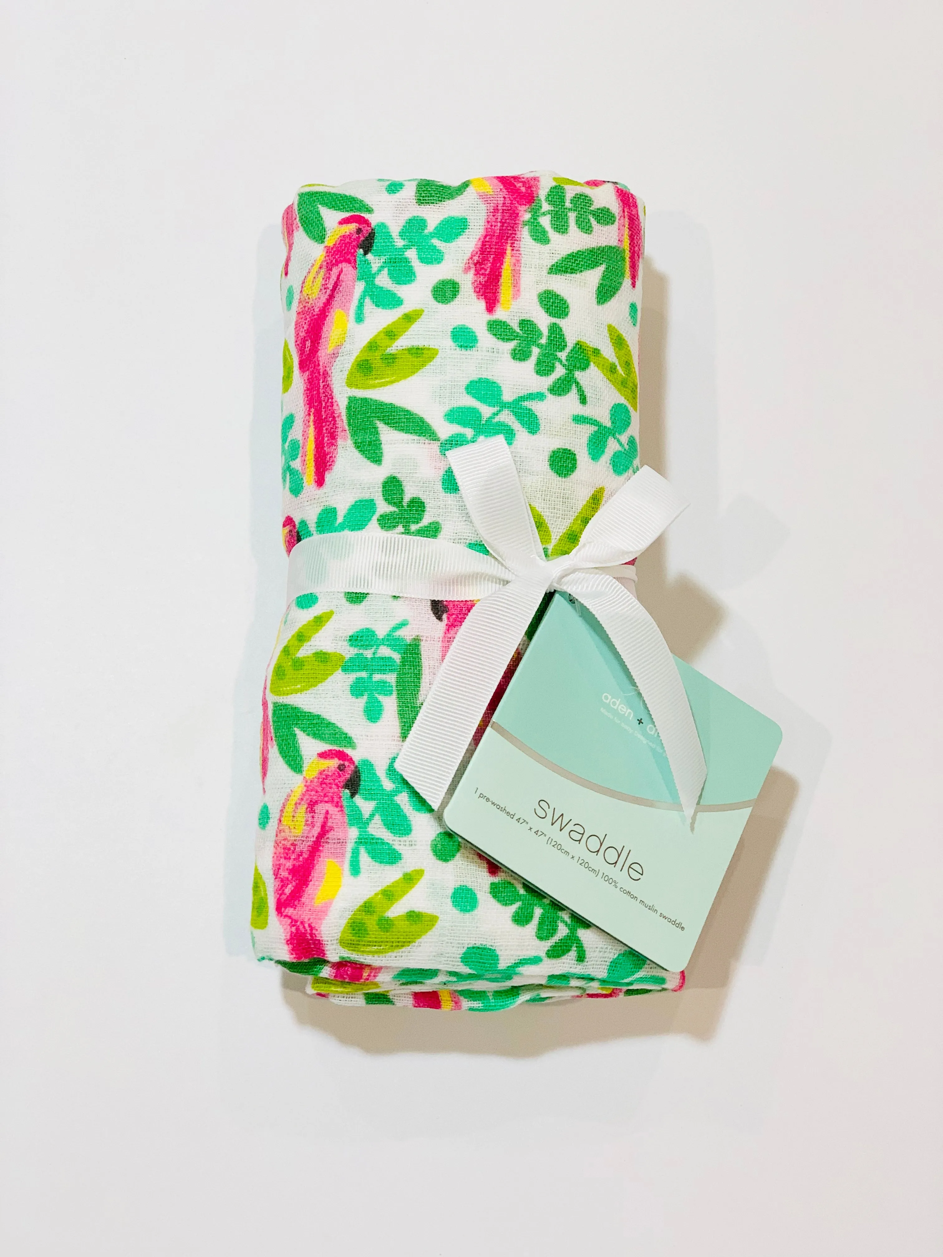 Birds muslin wrap brand new