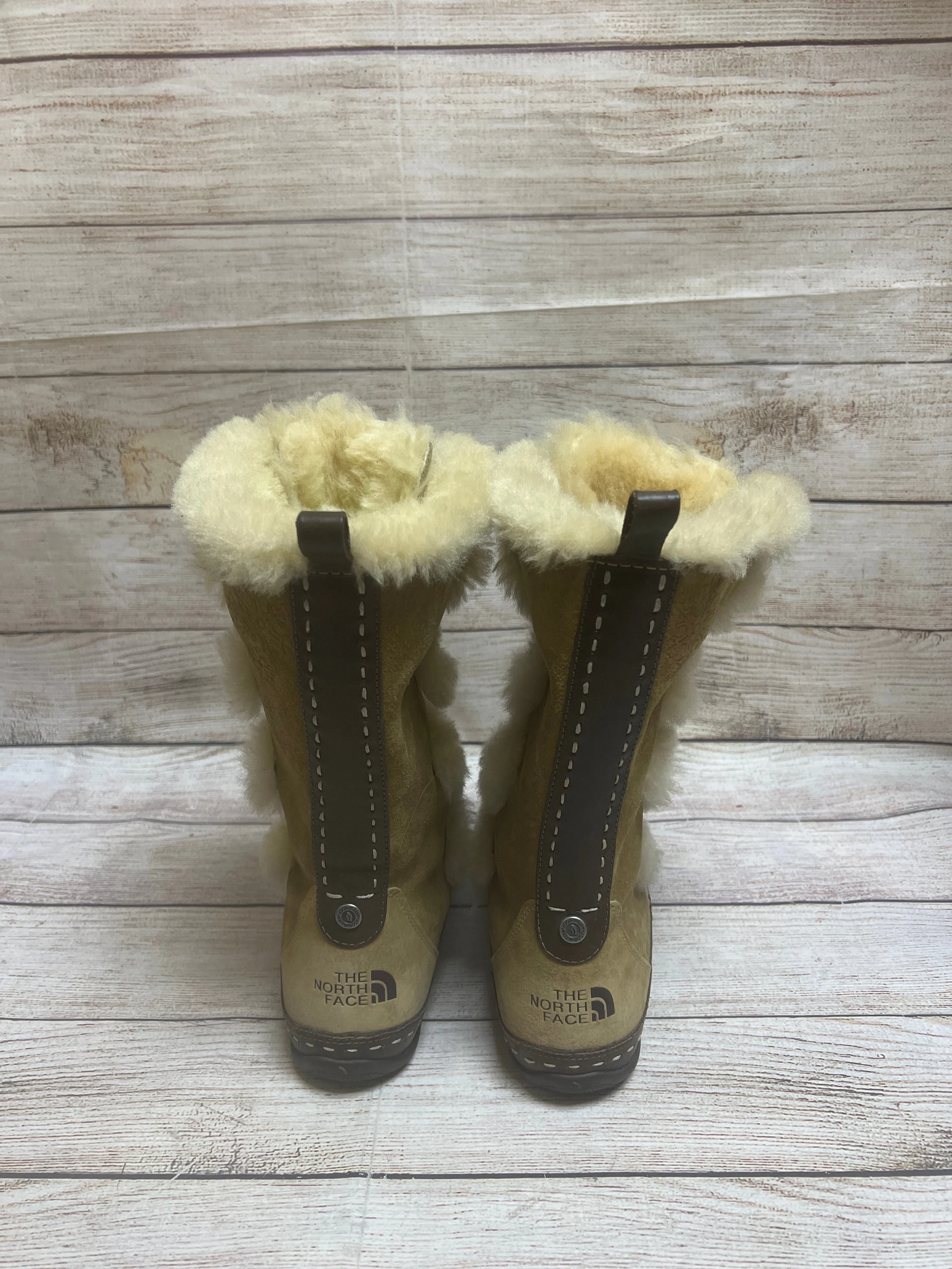 Boots Mid-calf Flats By The North Face In Tan, Size: 7