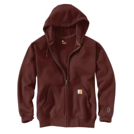 Carhartt Men's Tall Dark Cedar Paxton Heavyweight Hooded Zip-Front Sweatshirt