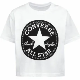 Child's Short Sleeve T-Shirt Converse White