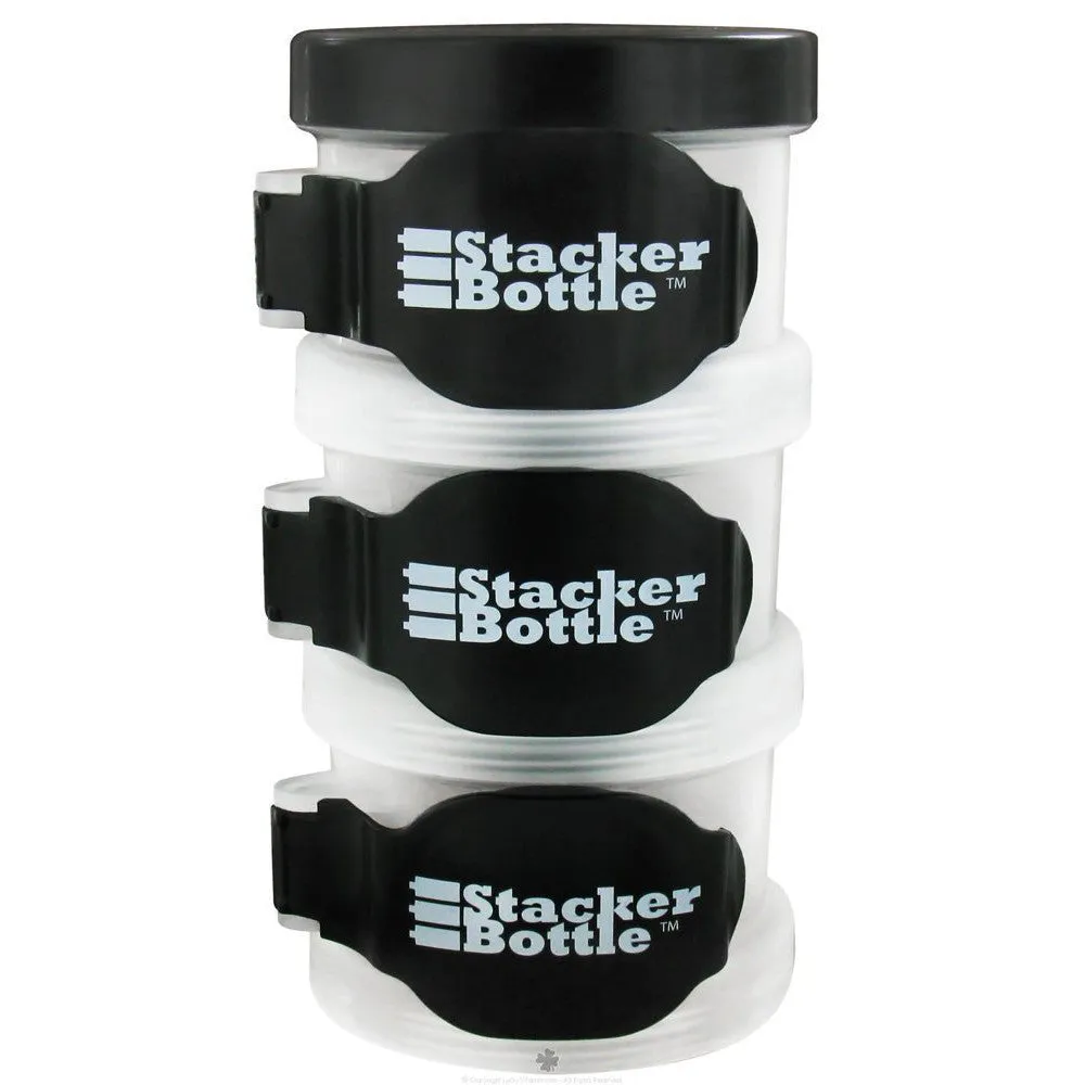 Convenience Nutrition Stacker Bottle Black