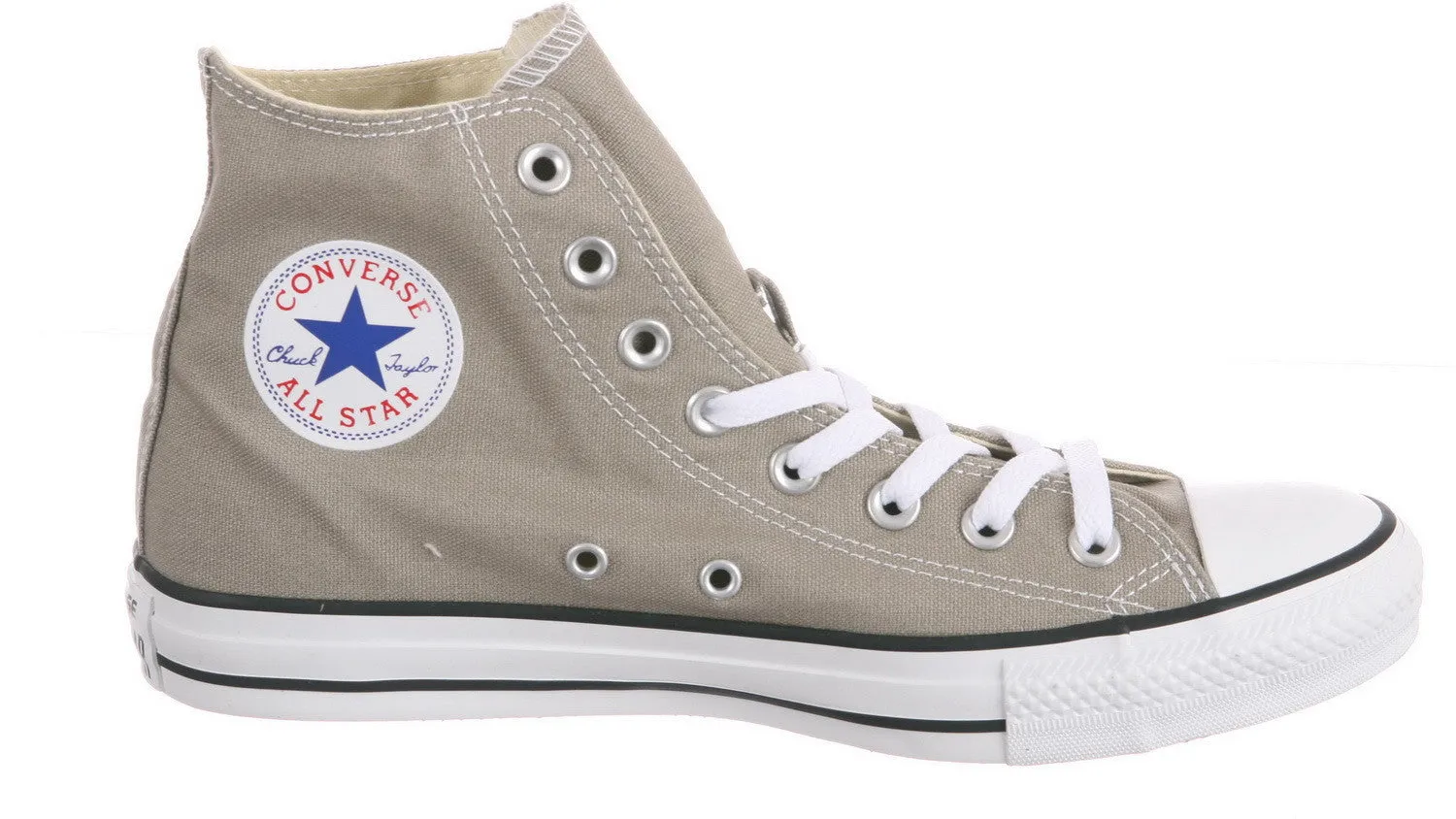 Converse 142368 Adults Canvas Hi-Top in Old Silver