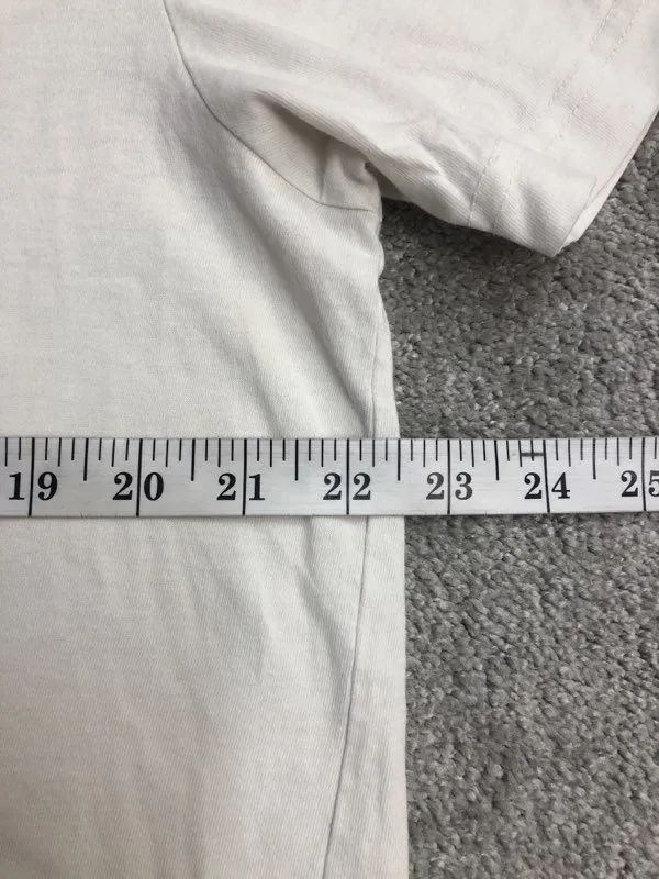 Converse Shirts Men XXL White Spell Out Logo Pullover Crew Neck Tee Short Sleeve