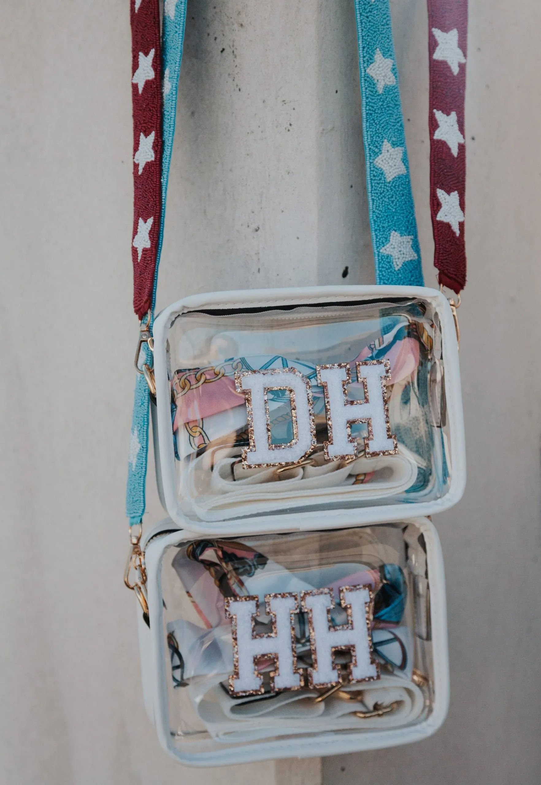 Custom Clear Gameday   Concert Purse