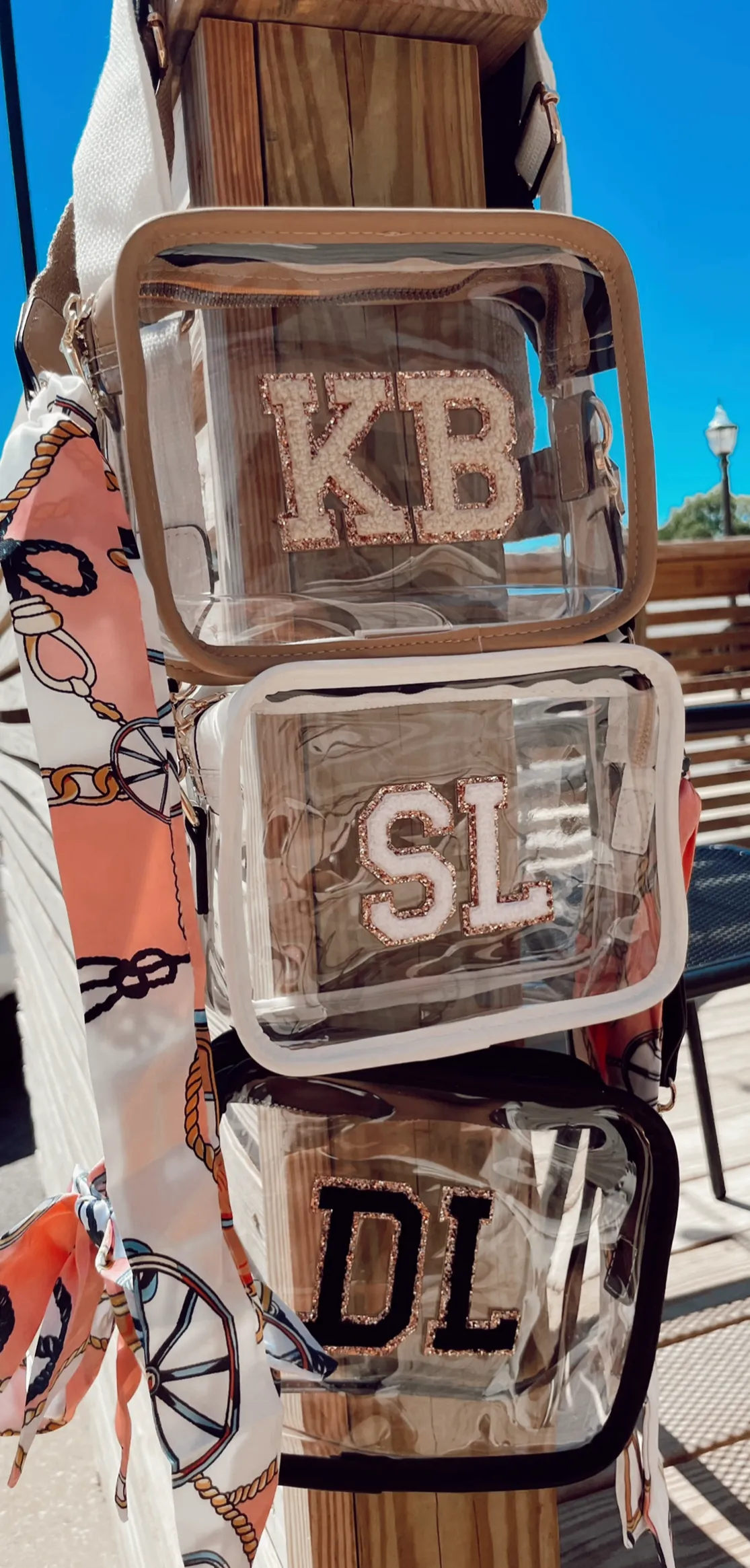 Custom Clear Gameday   Concert Purse