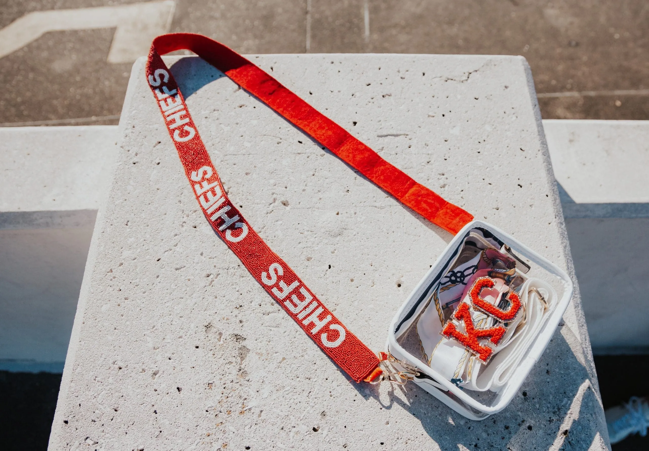 Custom Clear Gameday   Concert Purse