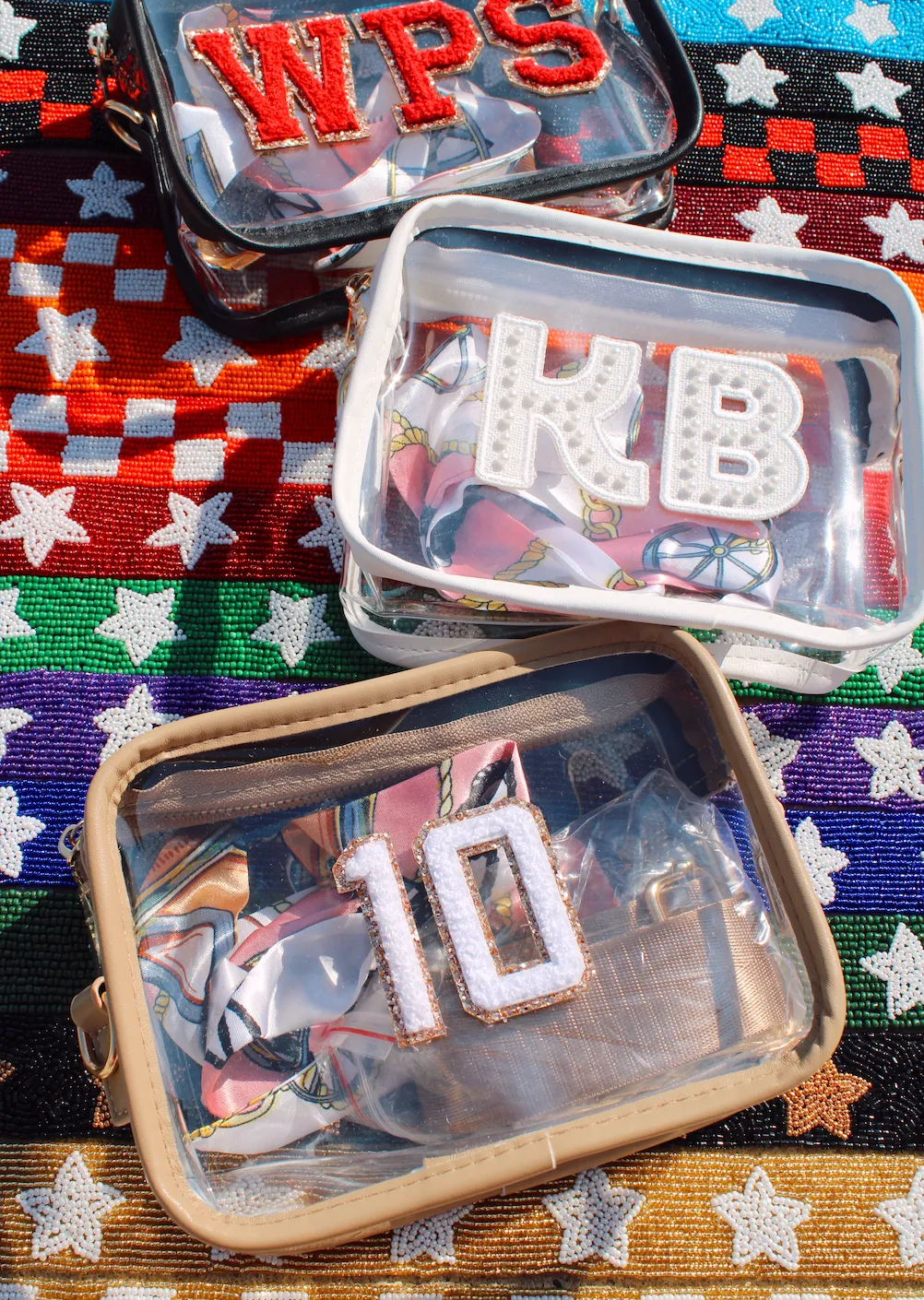 Custom Clear Gameday   Concert Purse