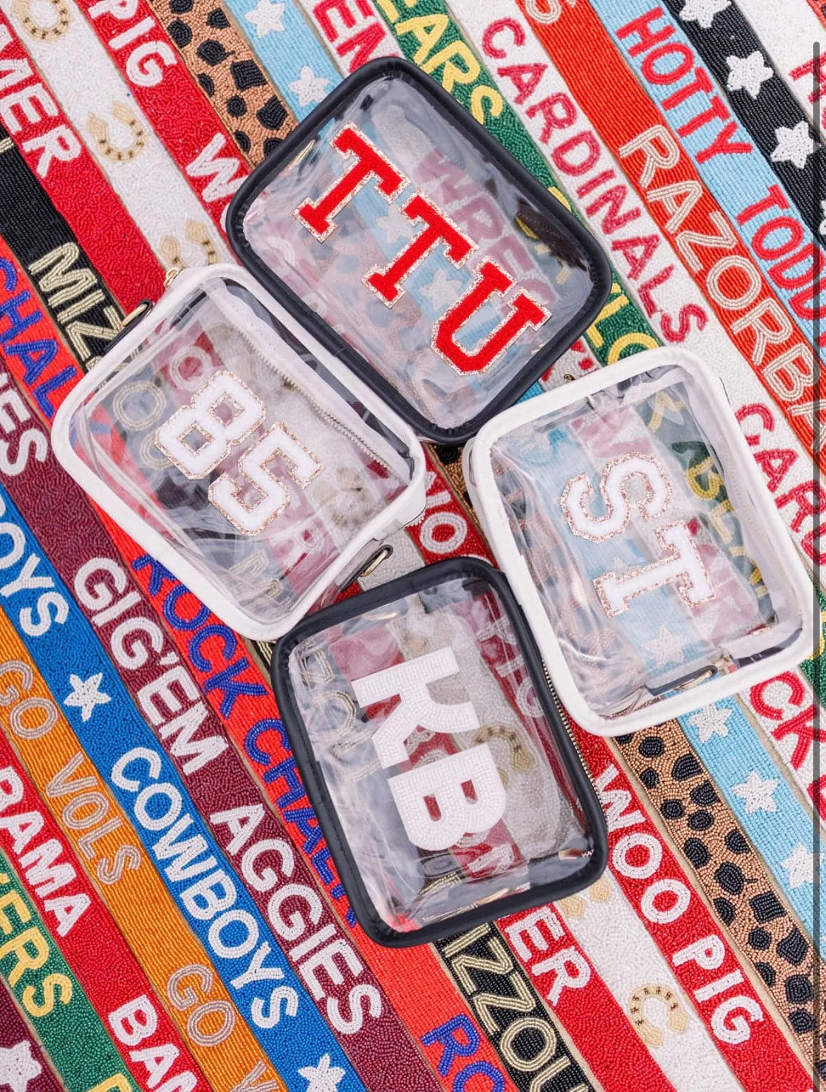 Custom Clear Gameday   Concert Purse