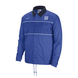DALLAS MAVERICKS NIKE ROYAL BLUE FULL-BUTTON JACKET
