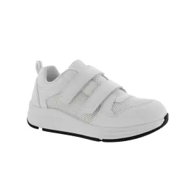 Drew Contessa Women Hook And Loop Sneaker In White Combo