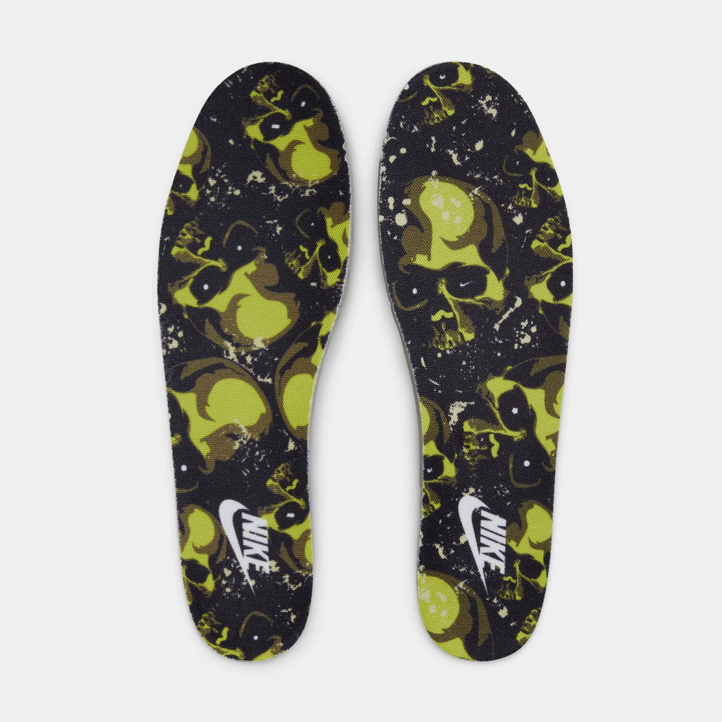 Dunk Low Halloween Skull Mens Lifestyle Shoes (Bright Cactus/Black/Green Curry)
