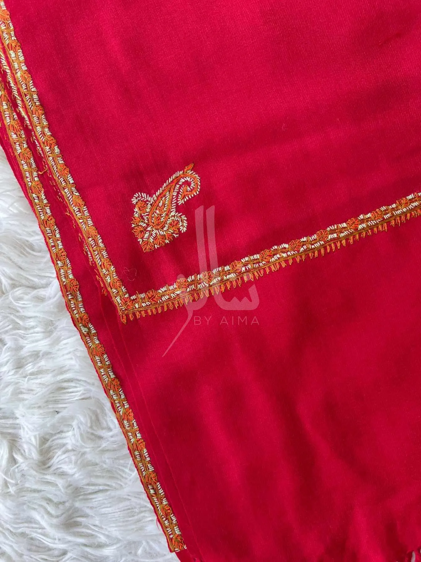 Exquisite Kingri Border Stole