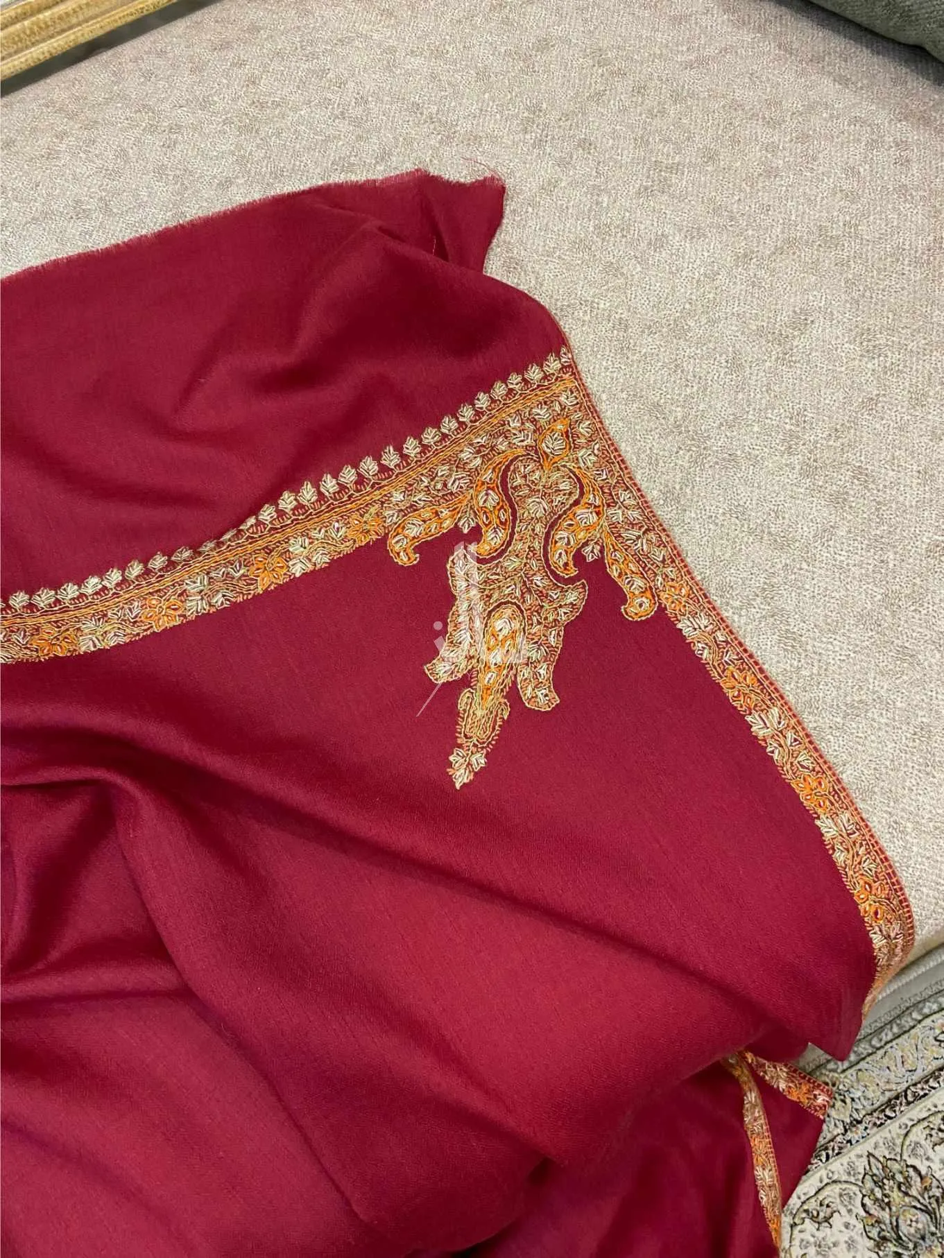 Exquisite needle Border - Shawl
