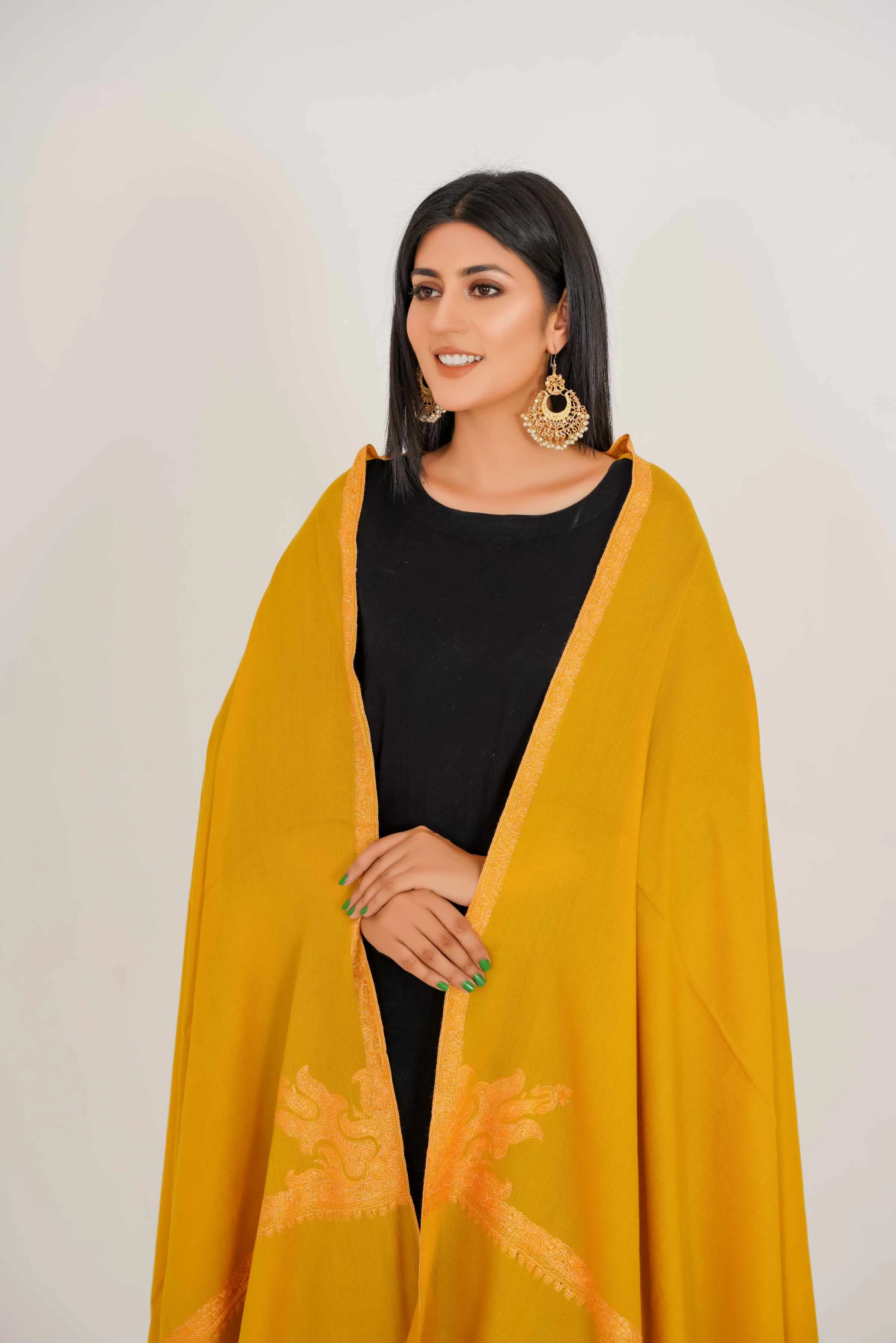 Exquisite needle Border - Shawl