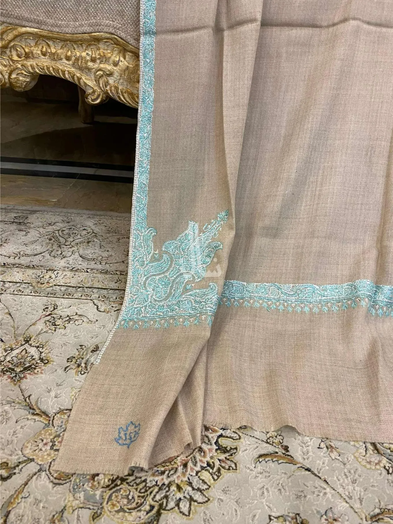 Exquisite needle Border - Shawl