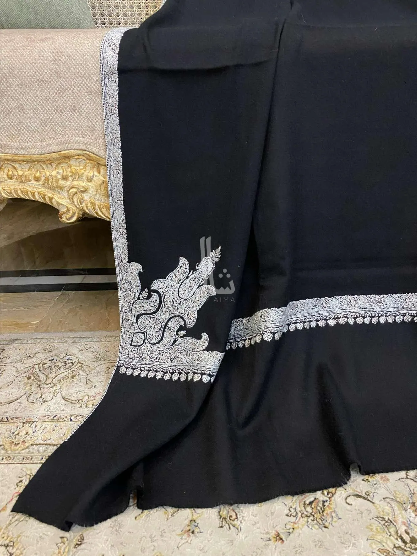Exquisite needle Border - Shawl