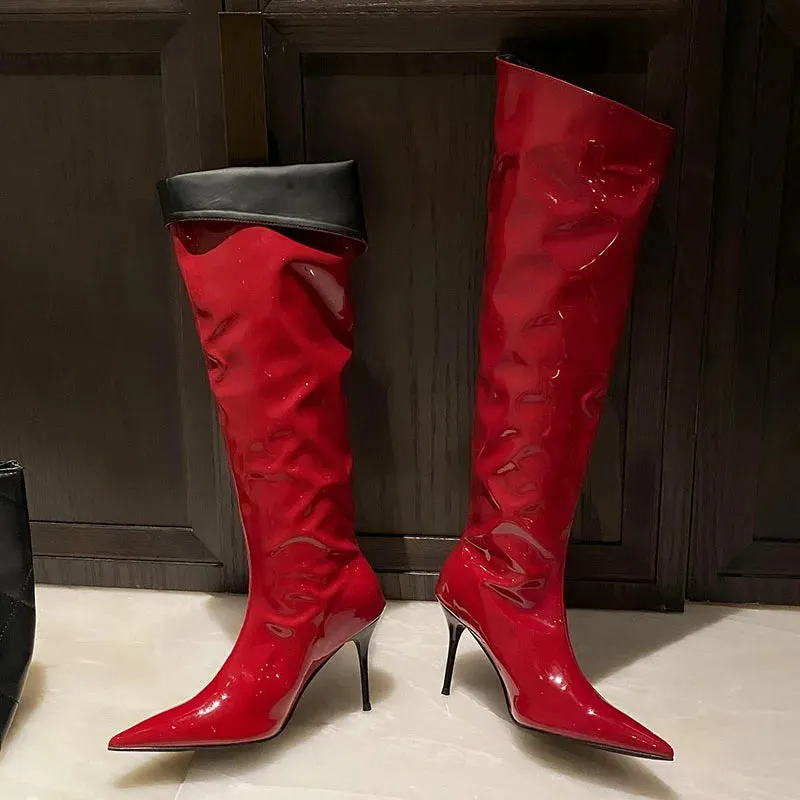 Fashionable Stylish Comfortable Chic Elegant Unique Modern Knee High Boots
