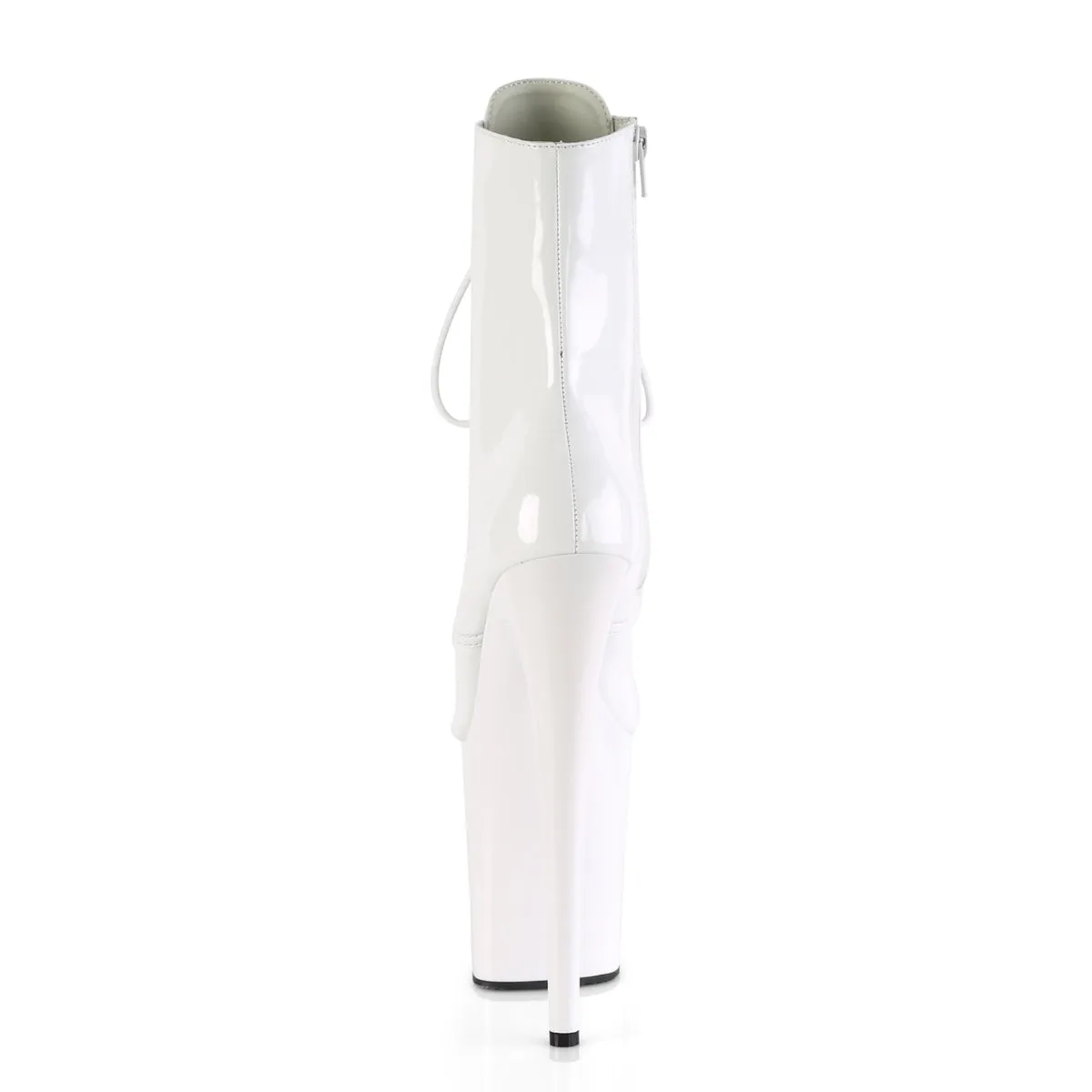 FLAMINGO-1020 Pleaser White Patent Sexy Platform Shoes (Pole Dancing Heels)