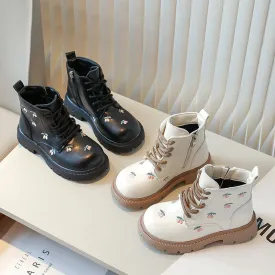 Floral Dreams Embroidered Boots