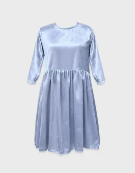 Girls Exquisite Style Velvet Frock