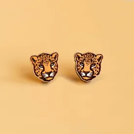Hand-painted Leopard Earrings - PEL10294