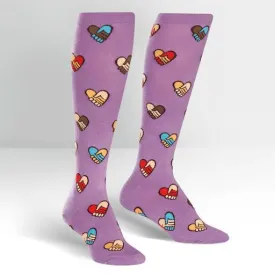 Hands Across Calves Women's Knee High Socks