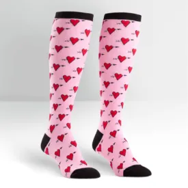 Hearts Socks Women's Knee High Sock