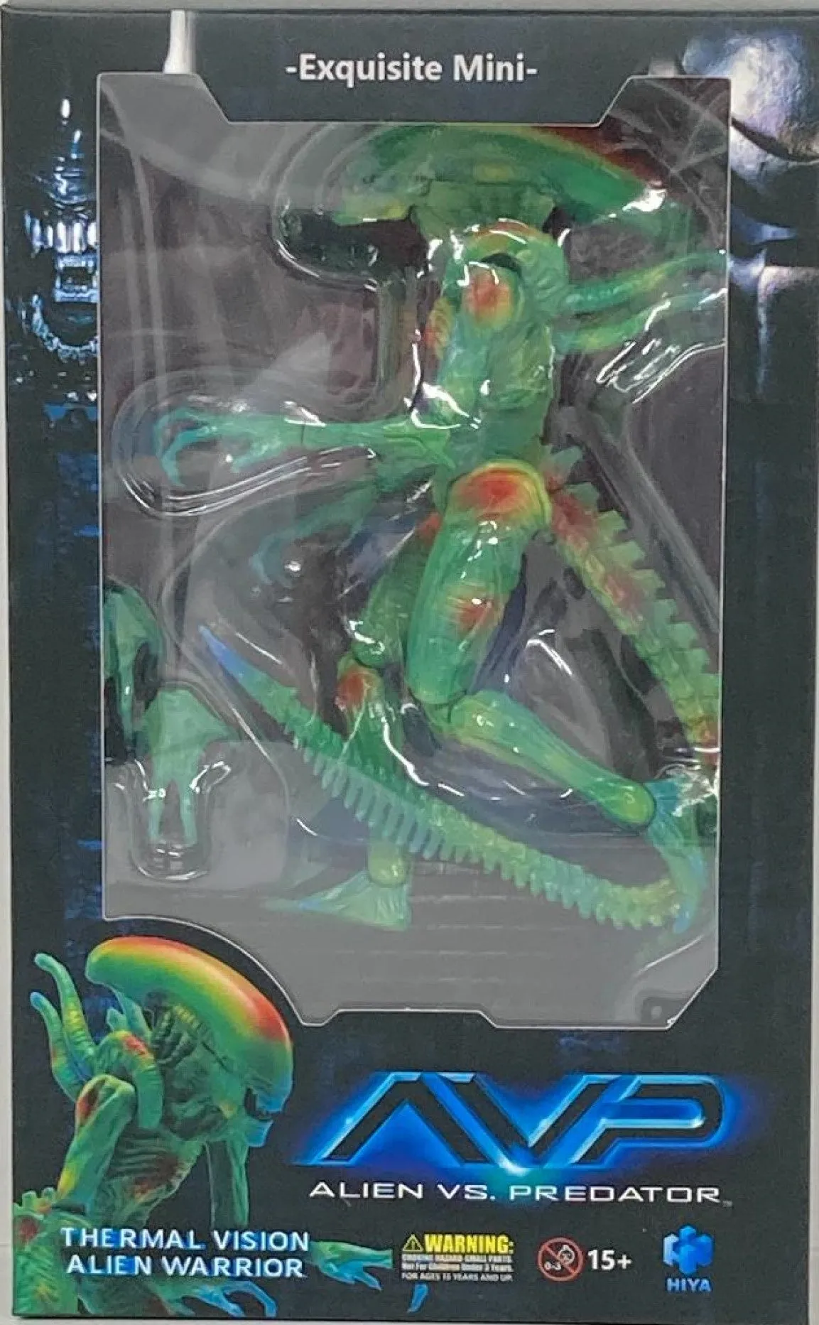 Hiya toys Exquisite Mini AVP Thermal Vision Alien Warrior
