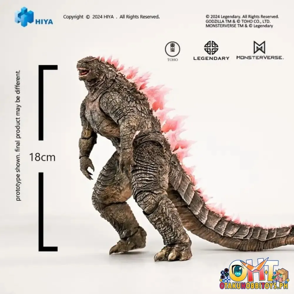 Hiya Toys Godzilla x Kong: The New Empire EXQUISITE Basic Series Godzilla Evolved Ver. EBG0412
