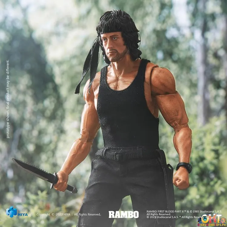 Hiya Toys Rambo: First Blood Part II EXQUISITE SUPER 1/12 John Rambo ESR0099